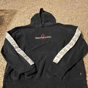 Skater Huf Hoodie Logo Small